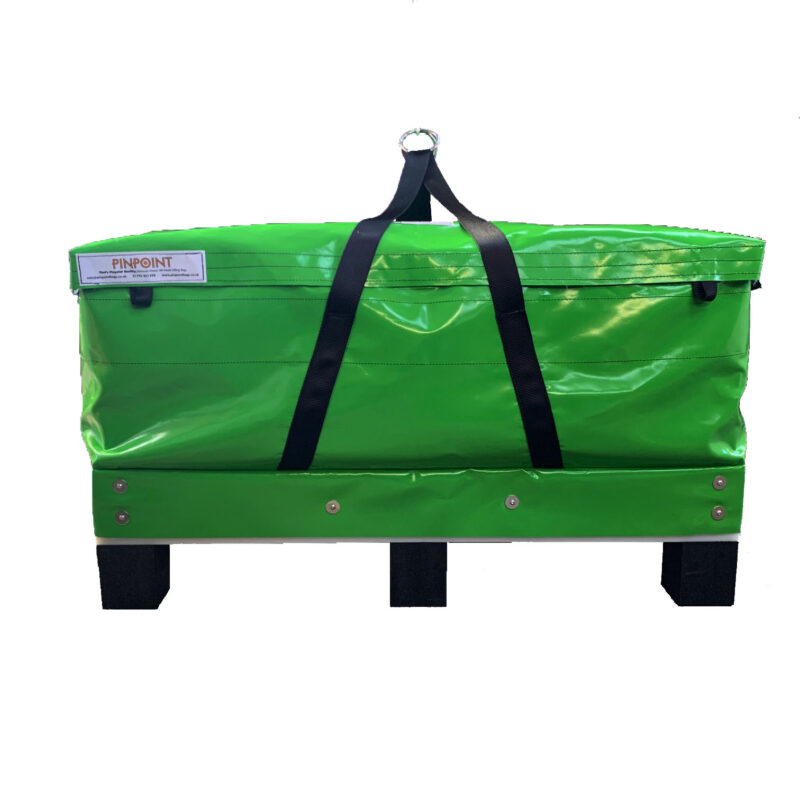 Pallet Feet on Lifting Bags 2