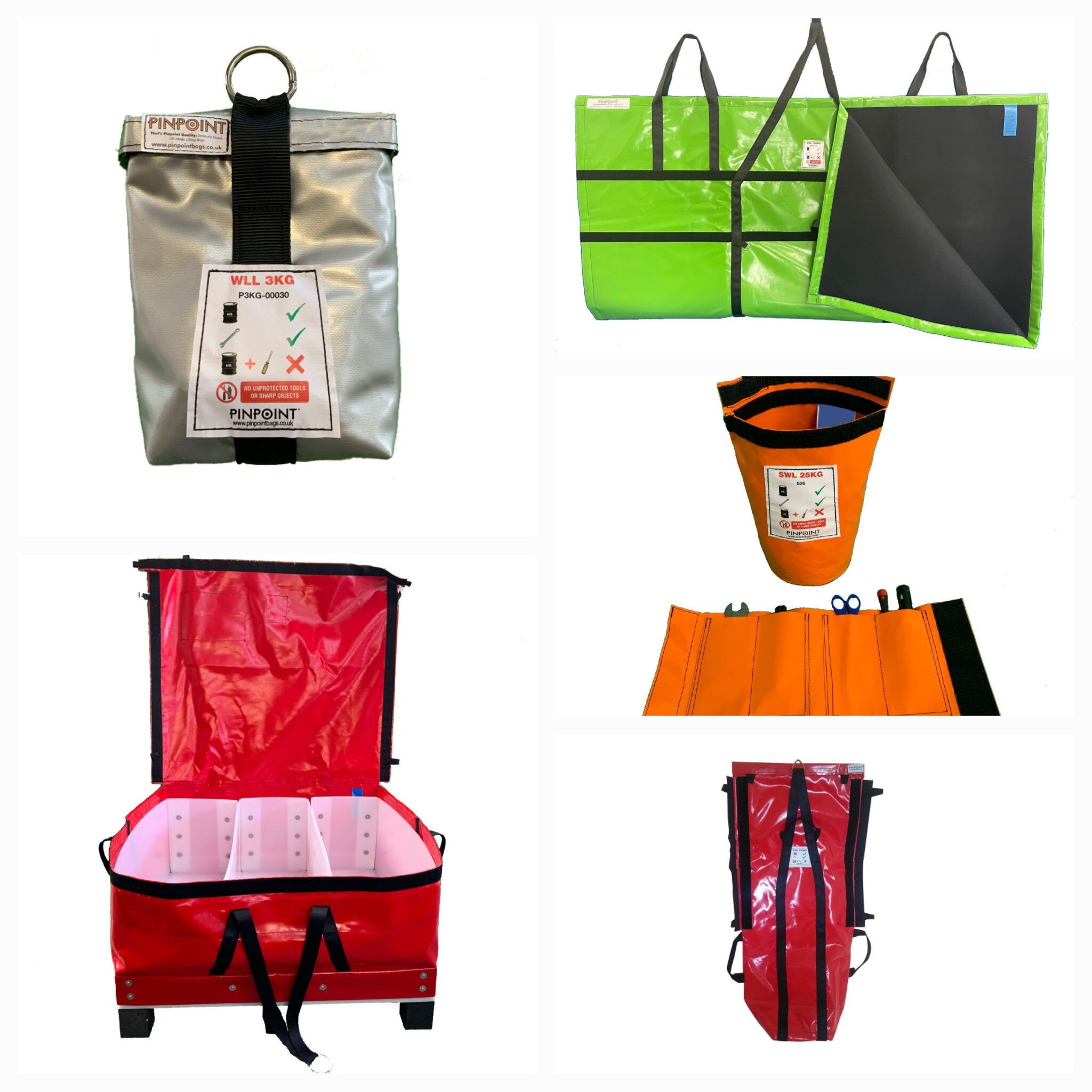 Lifting Bags Made to Order Pinpoint Bags